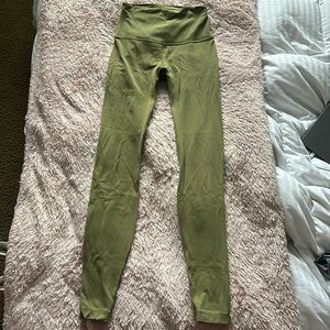 Lululemon Align Pant 28” green